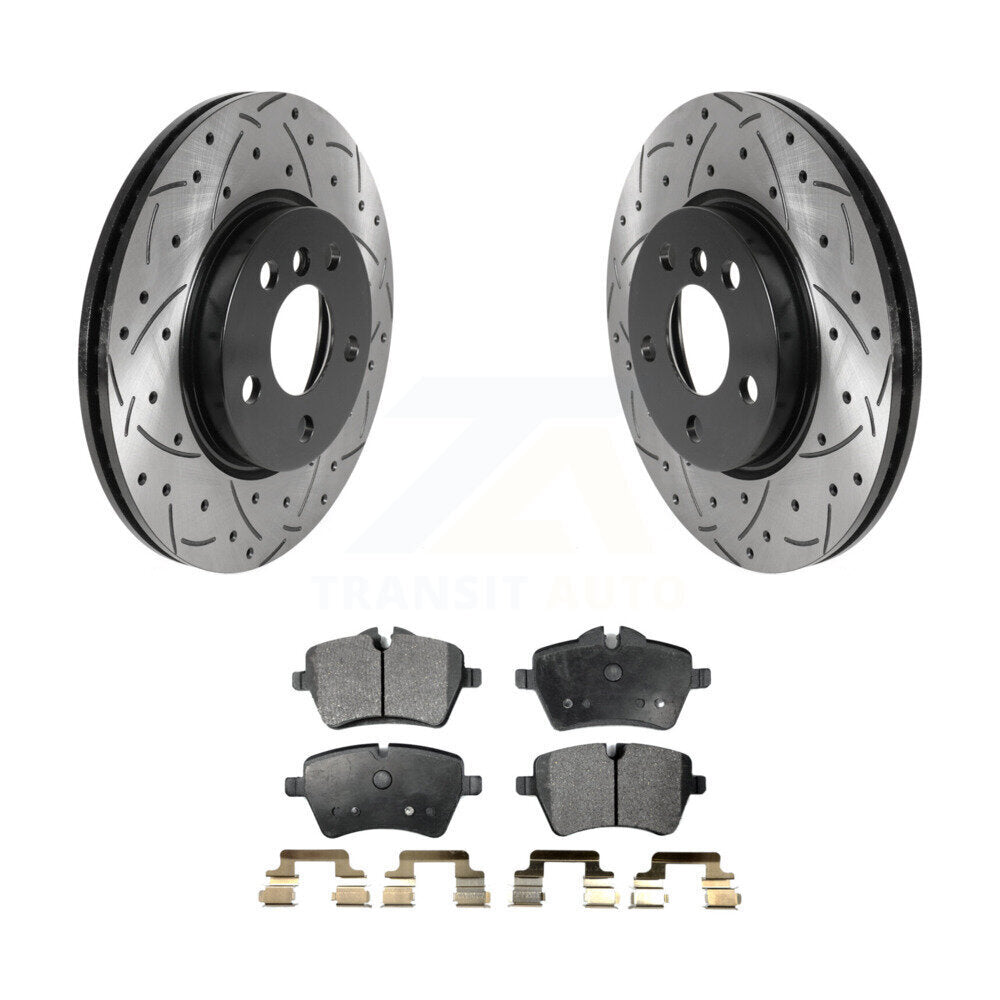 Coated Disc Rotors and Ceramic Brake Pads Kit-KDT-100803 - Kit.bestparts.ca Kit.bestparts.ca