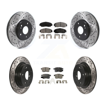 Disc Rotors and Ceramic Brake Pads Kit-KDT-100827 - Kit.bestparts.ca