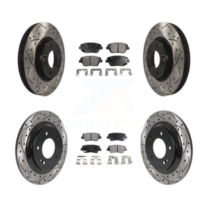 Disc Rotors and Ceramic Brake Pads Kit-KDT-100845 - Kit.bestparts.ca