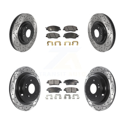 Disc Rotors and Ceramic Brake Pads Kit-KDT-100857 - Kit.bestparts.ca
