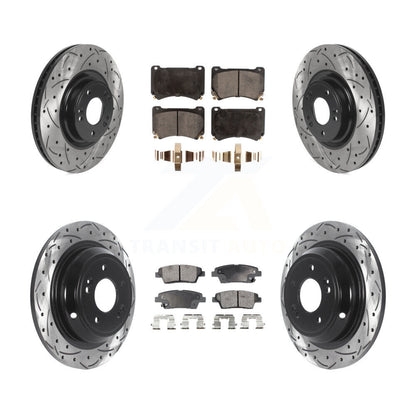 Disc Rotors and Ceramic Brake Pads Kit-KDT-100859 - Kit.bestparts.ca