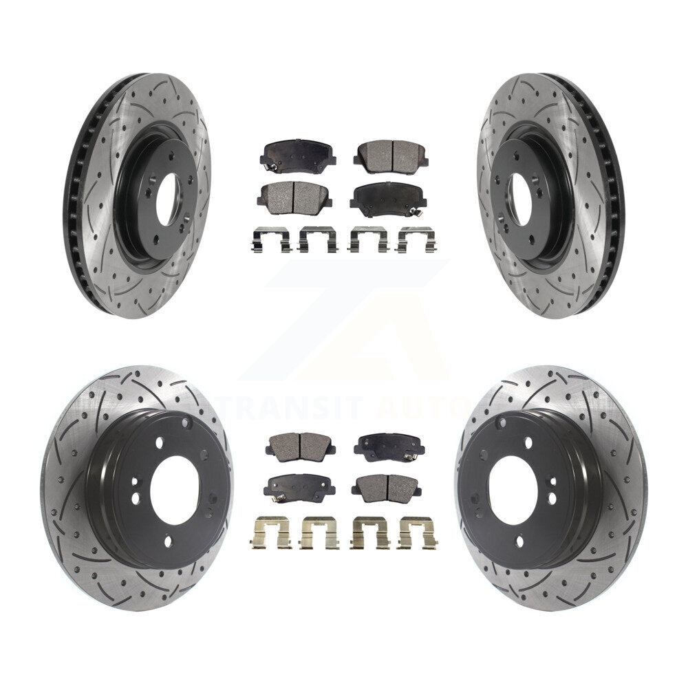 Disc Rotors and Ceramic Brake Pads Kit-KDT-100875 - Kit.bestparts.ca Kit.bestparts.ca