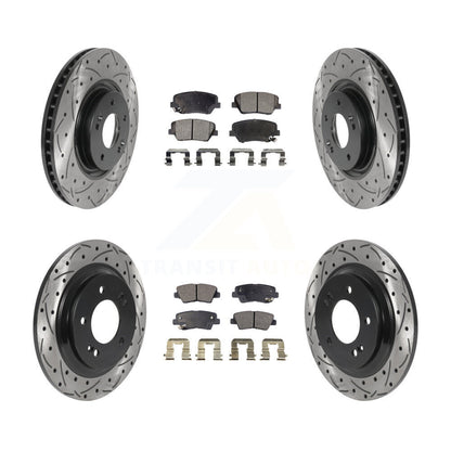 Disc Rotors and Ceramic Brake Pads Kit-KDT-100876 - Kit.bestparts.ca