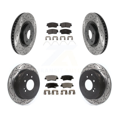 Disc Rotors and Ceramic Brake Pads Kit-KDT-100877 - Kit.bestparts.ca