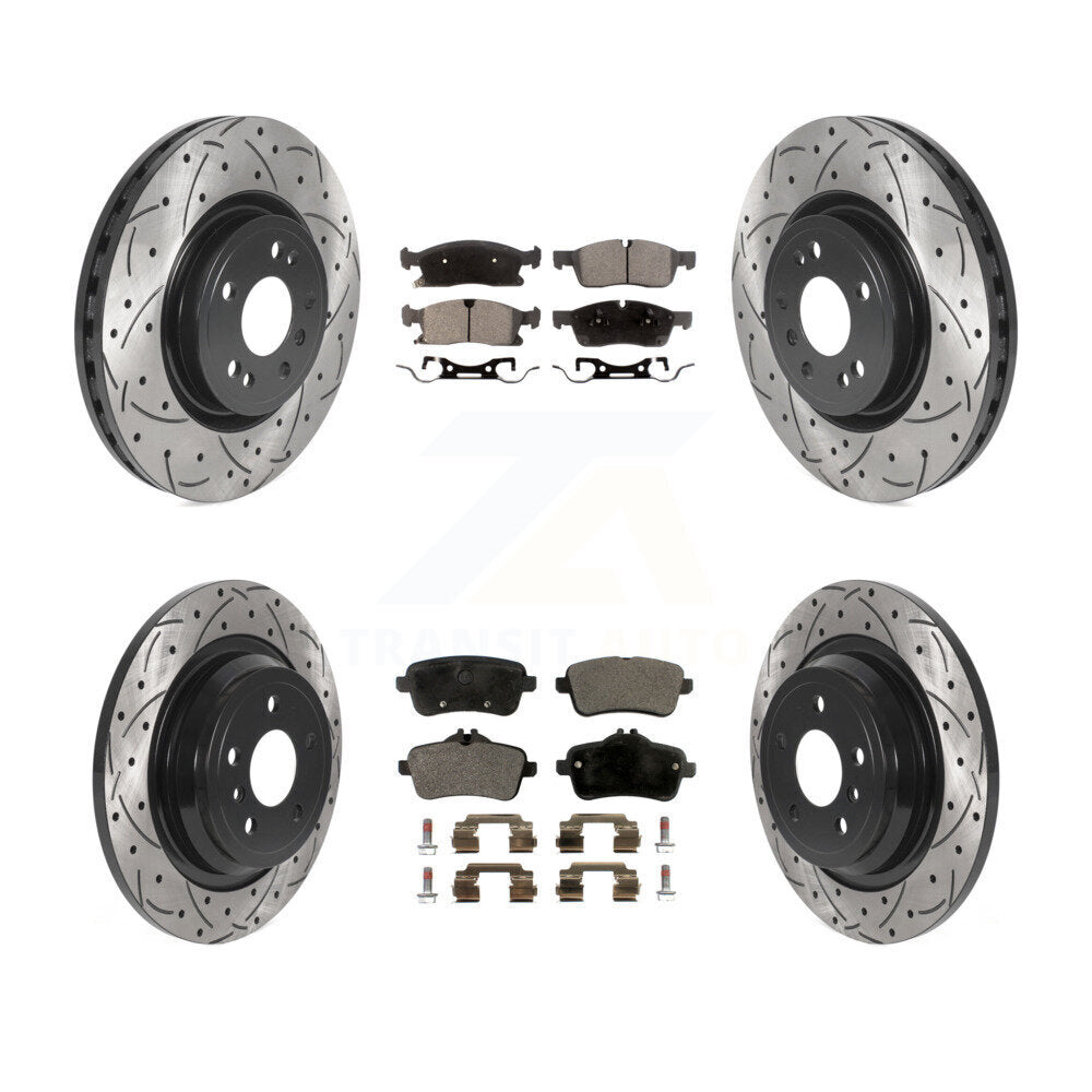 Disc Rotors and Ceramic Brake Pads Kit-KDT-100888 - Kit.bestparts.ca Kit.bestparts.ca