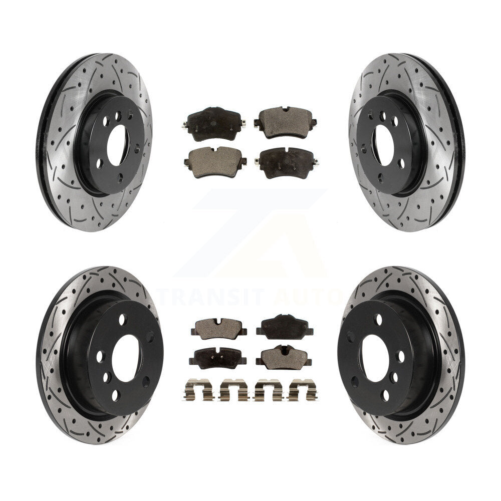 Disc Rotors and Ceramic Brake Pads Kit-KDT-100893 - Kit.bestparts.ca Kit.bestparts.ca