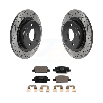 Coated Disc Rotors and Ceramic Brake Pads Kit-KDT-100907 - Kit.bestparts.ca