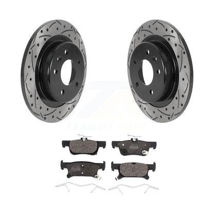 Coated Disc Rotors and Ceramic Brake Pads Kit-KDT-100909 - Kit.bestparts.ca