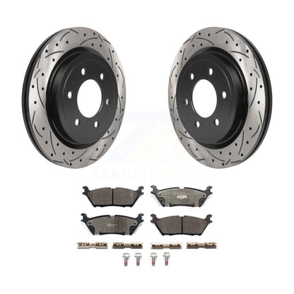 Coated Disc Rotors and Ceramic Brake Pads Kit-KDT-100915 - Kit.bestparts.ca