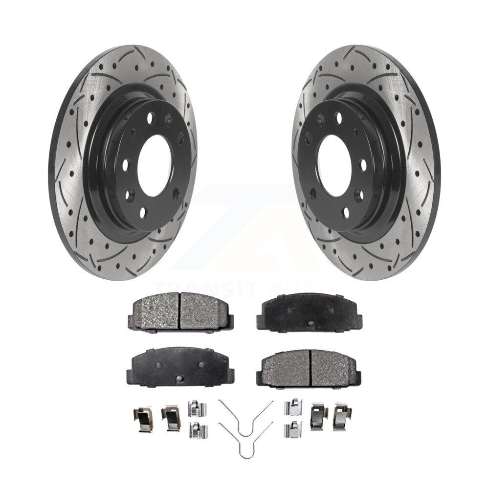 Coated Disc Rotors and Ceramic Brake Pads Kit-KDT-100921 - Kit.bestparts.ca Kit.bestparts.ca