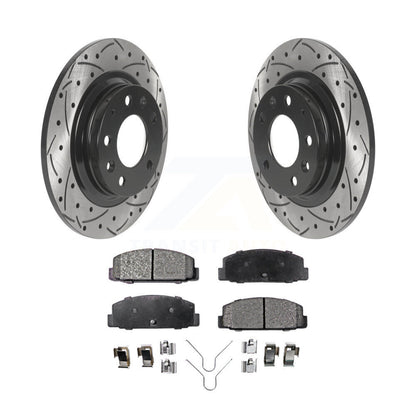 Coated Disc Rotors and Ceramic Brake Pads Kit-KDT-100921 - Kit.bestparts.ca