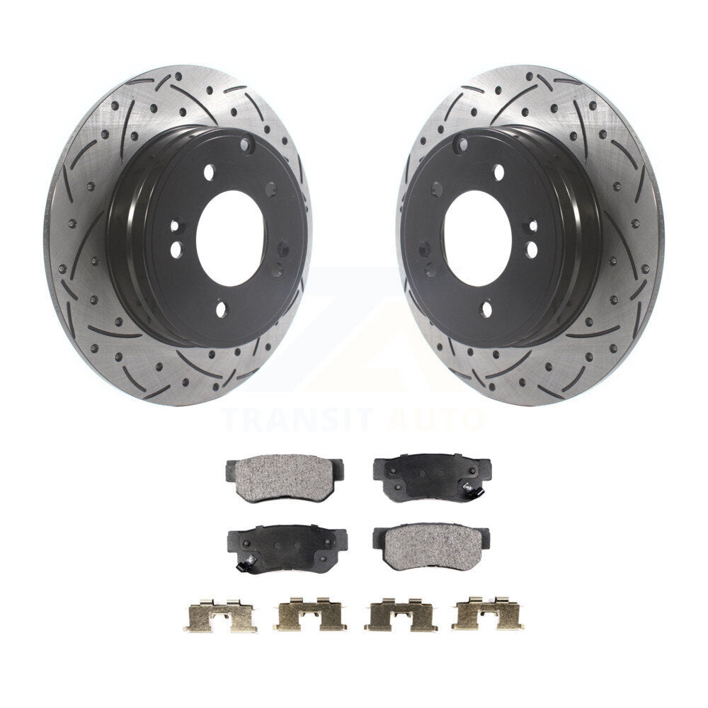 Coated Disc Rotors and Ceramic Brake Pads Kit-KDT-100930 - Kit.bestparts.ca Kit.bestparts.ca