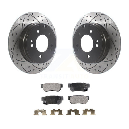 Coated Disc Rotors and Ceramic Brake Pads Kit-KDT-100930 - Kit.bestparts.ca