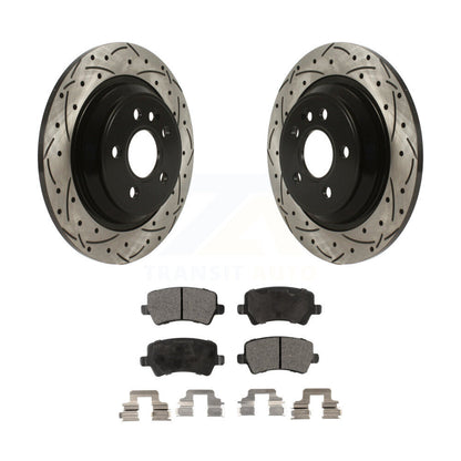 Coated Disc Rotors and Ceramic Brake Pads Kit-KDT-100932 - Kit.bestparts.ca