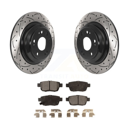 Coated Disc Rotors and Ceramic Brake Pads Kit-KDT-100938 - Kit.bestparts.ca