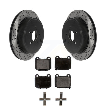 Coated Disc Rotors and Ceramic Brake Pads Kit-KDT-100940 - Kit.bestparts.ca