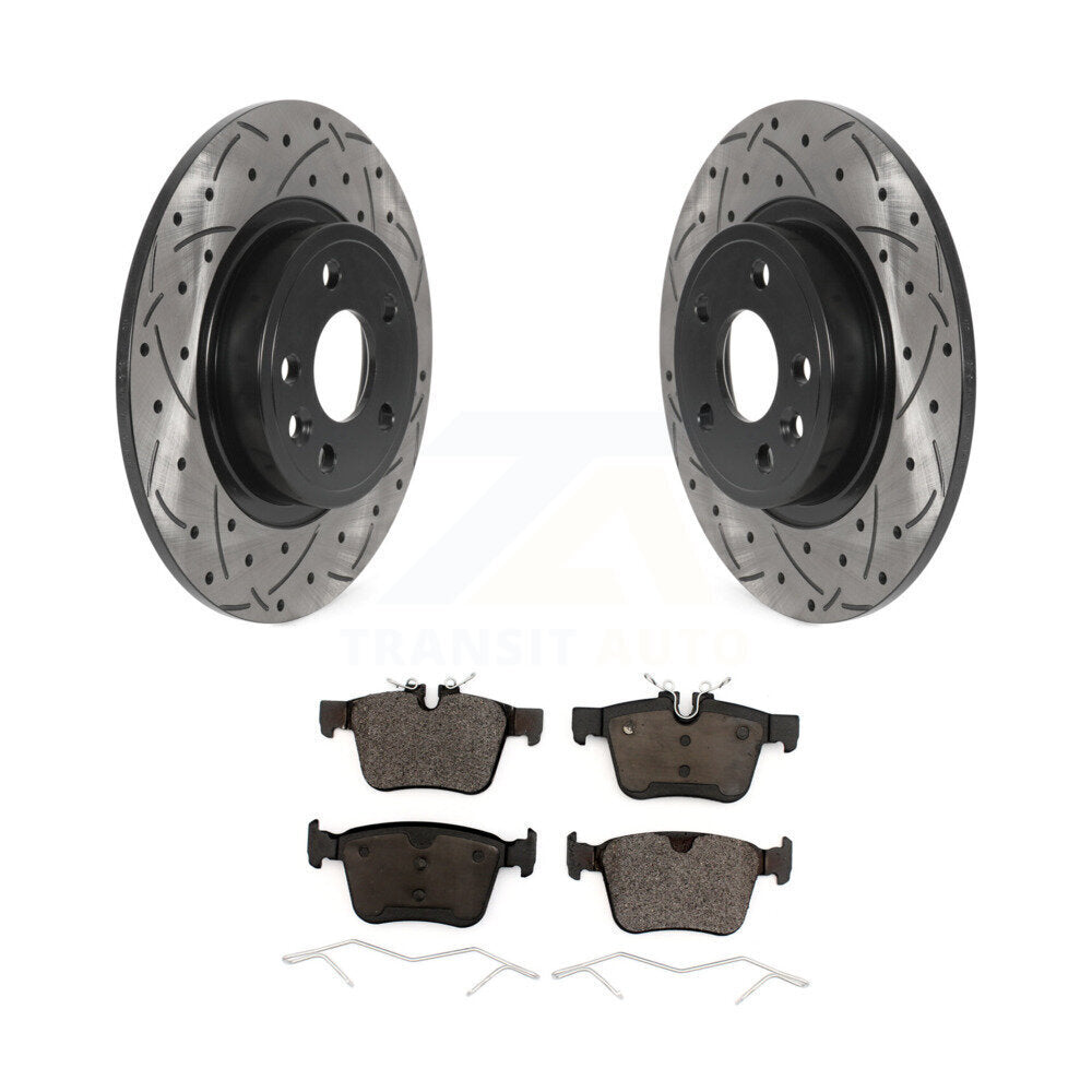 Coated Disc Rotors and Ceramic Brake Pads Kit-KDT-100958 - Kit.bestparts.ca