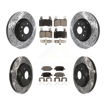 Disc Rotors and Ceramic Brake Pads Kit-KDT-100977 - Kit.bestparts.ca