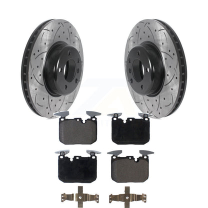 Coated Disc Rotors and Ceramic Brake Pads Kit-KDT-100987 - Kit.bestparts.ca