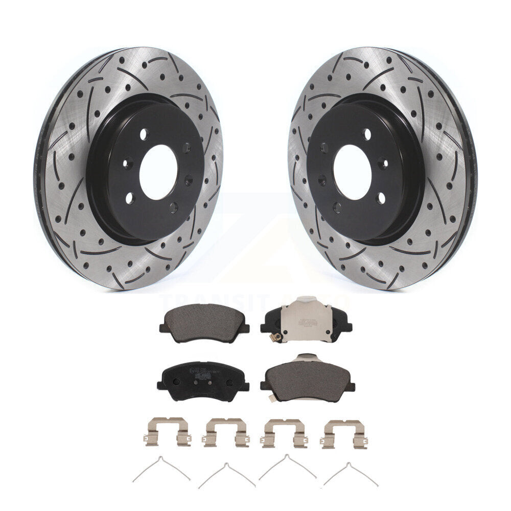 Coated Disc Rotors and Ceramic Brake Pads Kit-KDT-101022 - Kit.bestparts.ca Kit.bestparts.ca