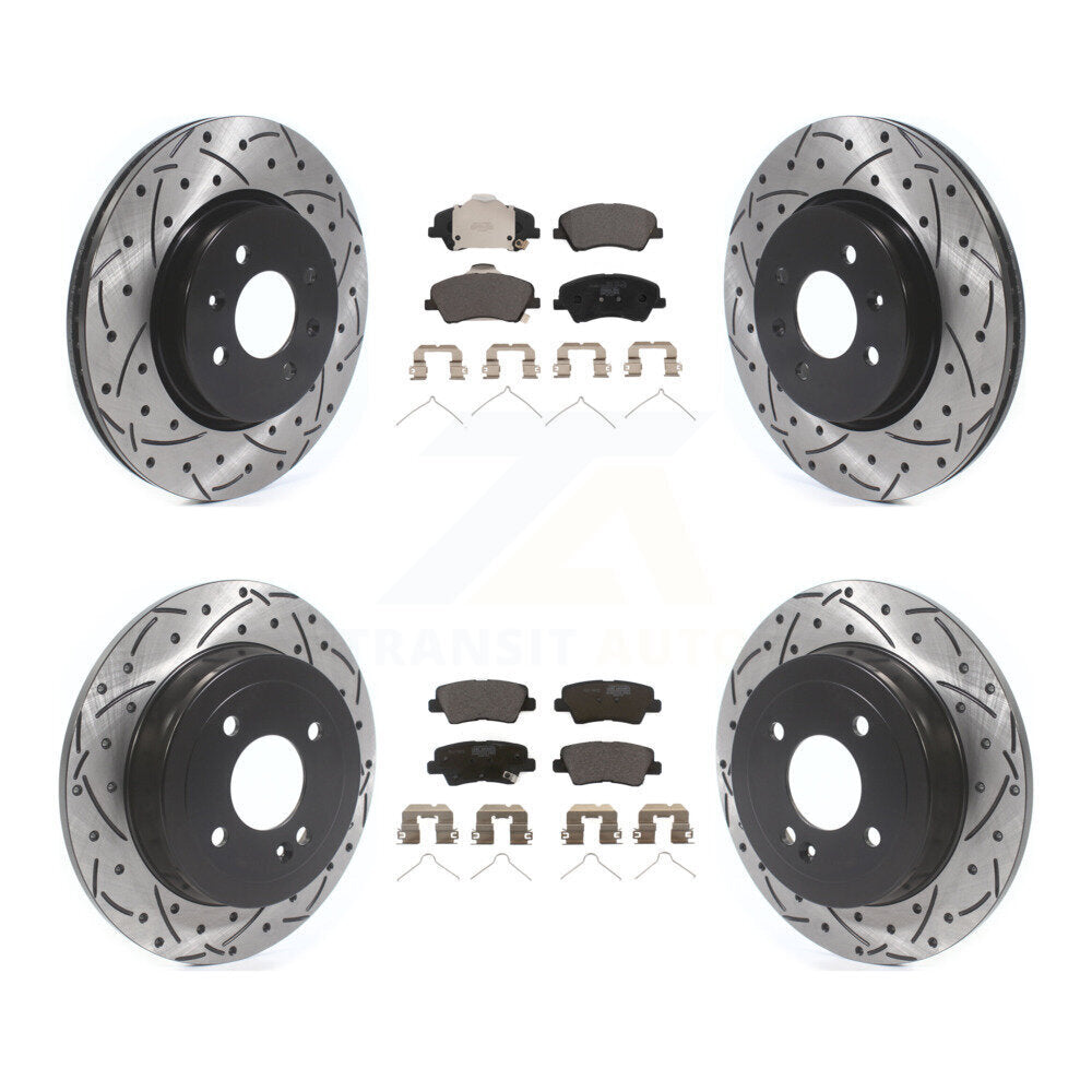 Disc Rotors and Ceramic Brake Pads Kit-KDT-101024 - Kit.bestparts.ca Kit.bestparts.ca