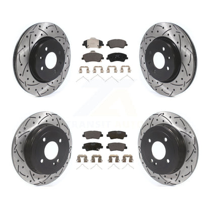 Disc Rotors and Ceramic Brake Pads Kit-KDT-101024 - Kit.bestparts.ca