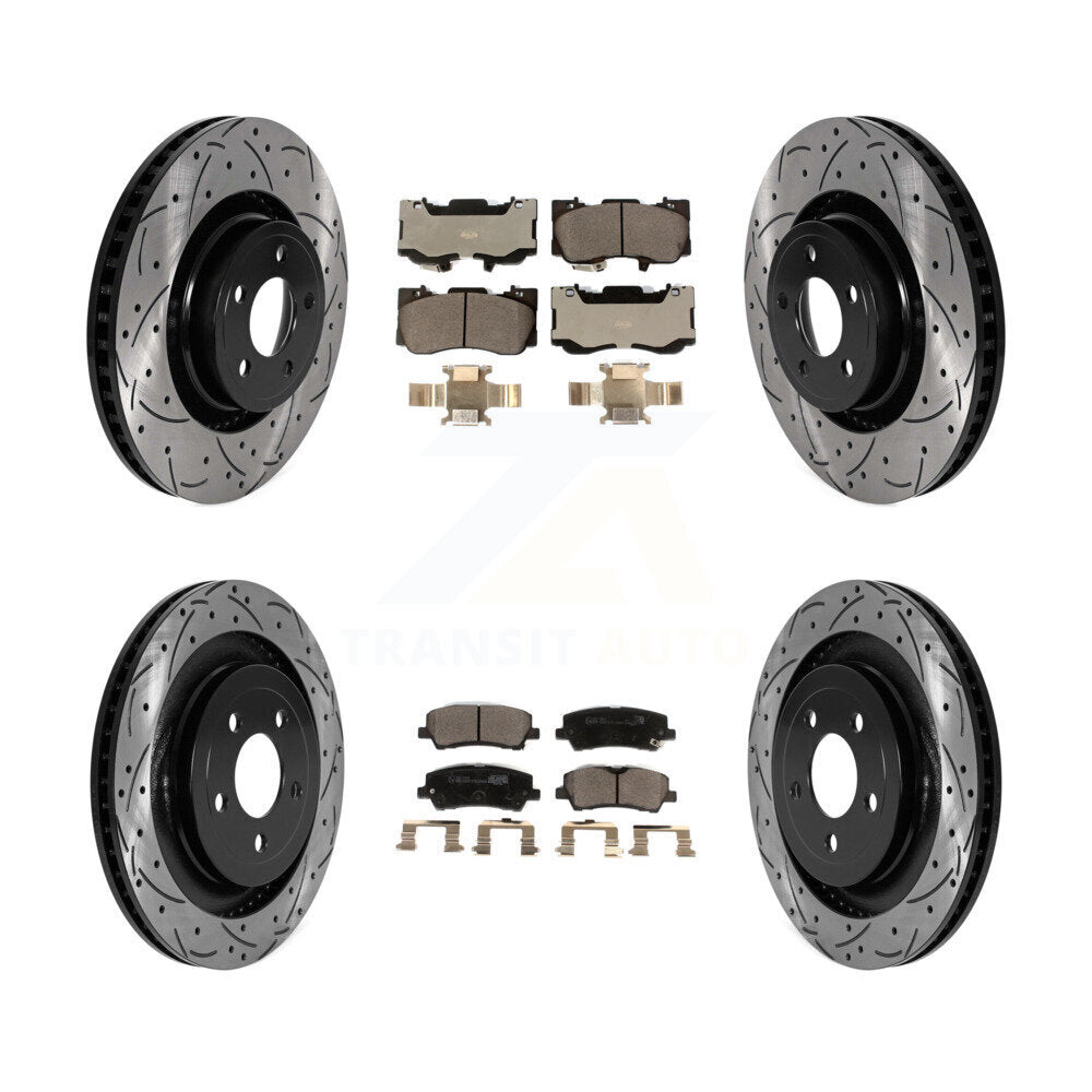 Disc Rotors and Ceramic Brake Pads Kit-KDT-101039 - Kit.bestparts.ca Kit.bestparts.ca
