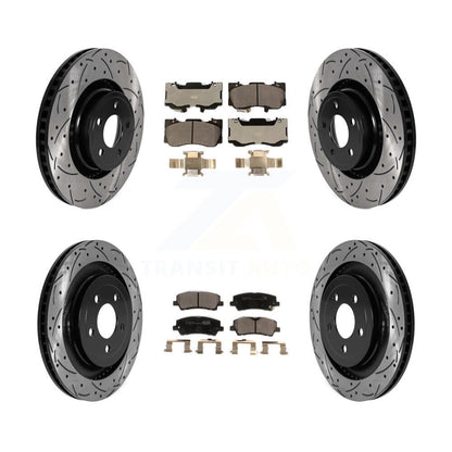 Disc Rotors and Ceramic Brake Pads Kit-KDT-101039 - Kit.bestparts.ca