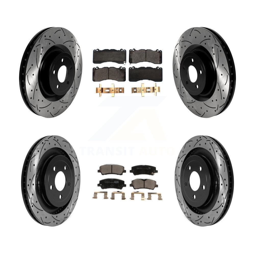 Disc Rotors and Ceramic Brake Pads Kit-KDT-101040 - Kit.bestparts.ca