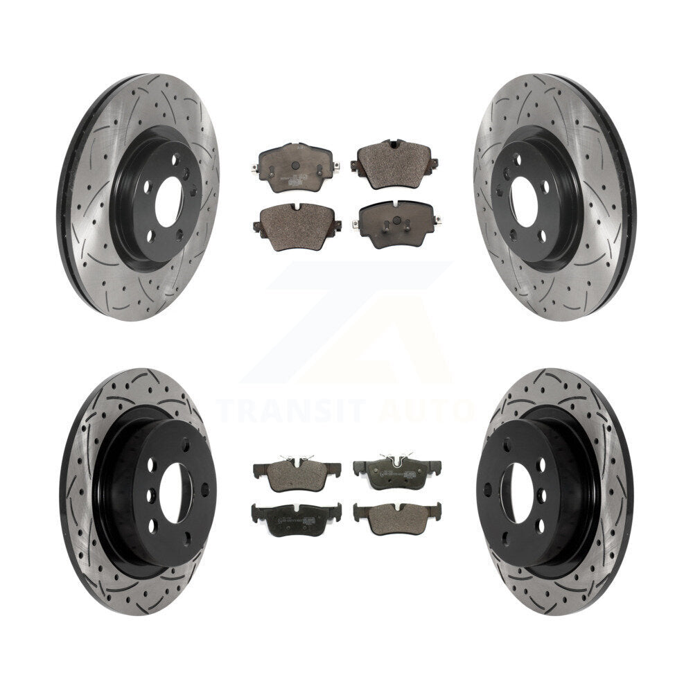 Coated Disc Rotors and Ceramic Brake Pads Kit-KDT-101044 - Kit.bestparts.ca Kit.bestparts.ca