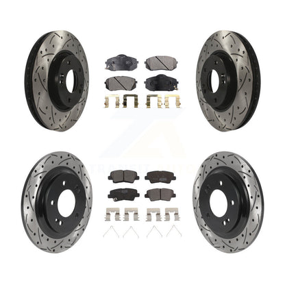 Disc Rotors and Ceramic Brake Pads Kit-KDT-101047 - Kit.bestparts.ca
