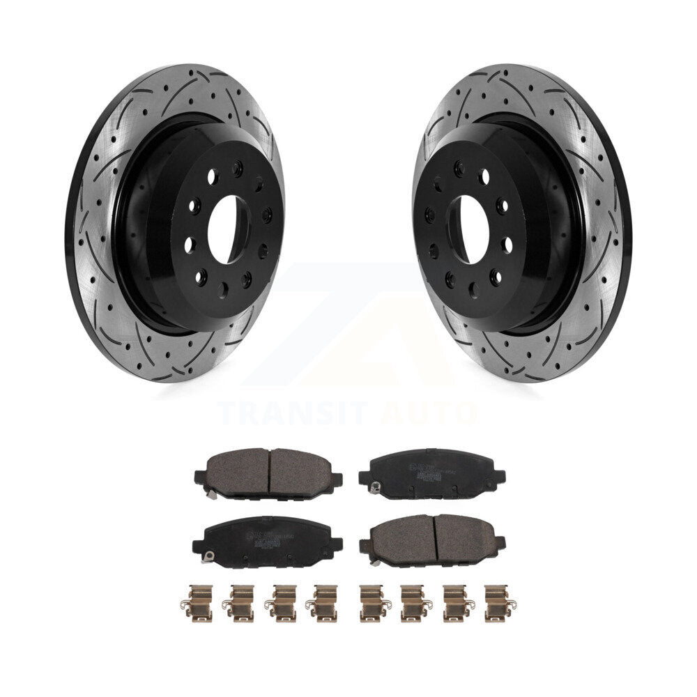 Disc Rotors and Ceramic Brake Pads Kit-KDT-101067 - Kit.bestparts.ca