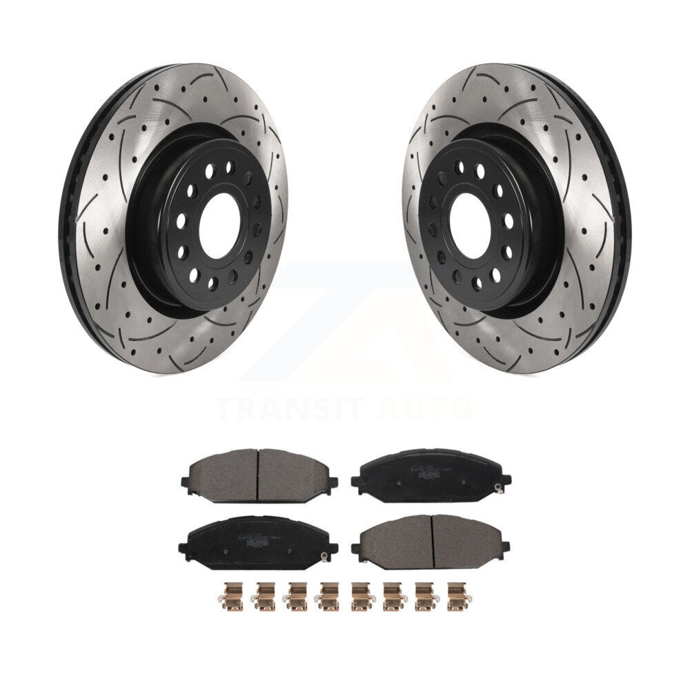 Coated Disc Rotors and Ceramic Brake Pads Kit-KDT-101095 - Kit.bestparts.ca Kit.bestparts.ca