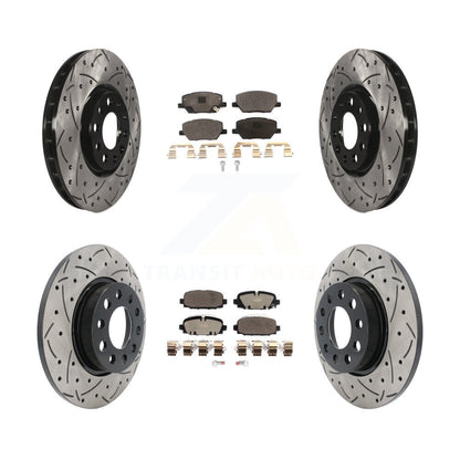 Disc Rotors and Ceramic Brake Pads Kit-KDT-101100 - Kit.bestparts.ca