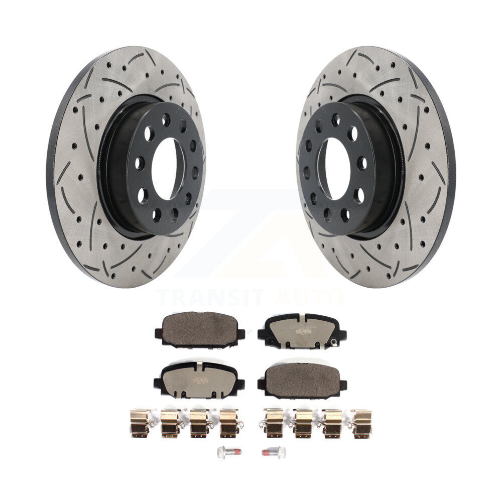 Coated Disc Rotors and Ceramic Brake Pads Kit-KDT-101103 - Kit.bestparts.ca Kit.bestparts.ca