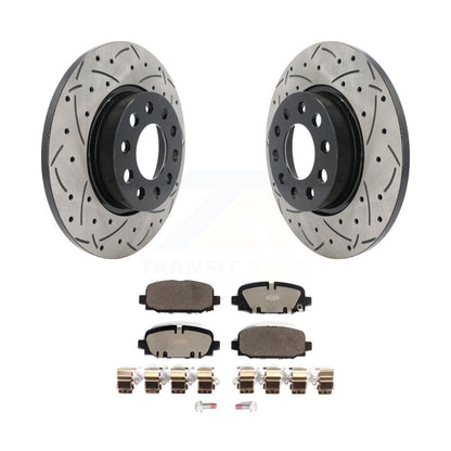 Coated Disc Rotors and Ceramic Brake Pads Kit-KDT-101103 - Kit.bestparts.ca