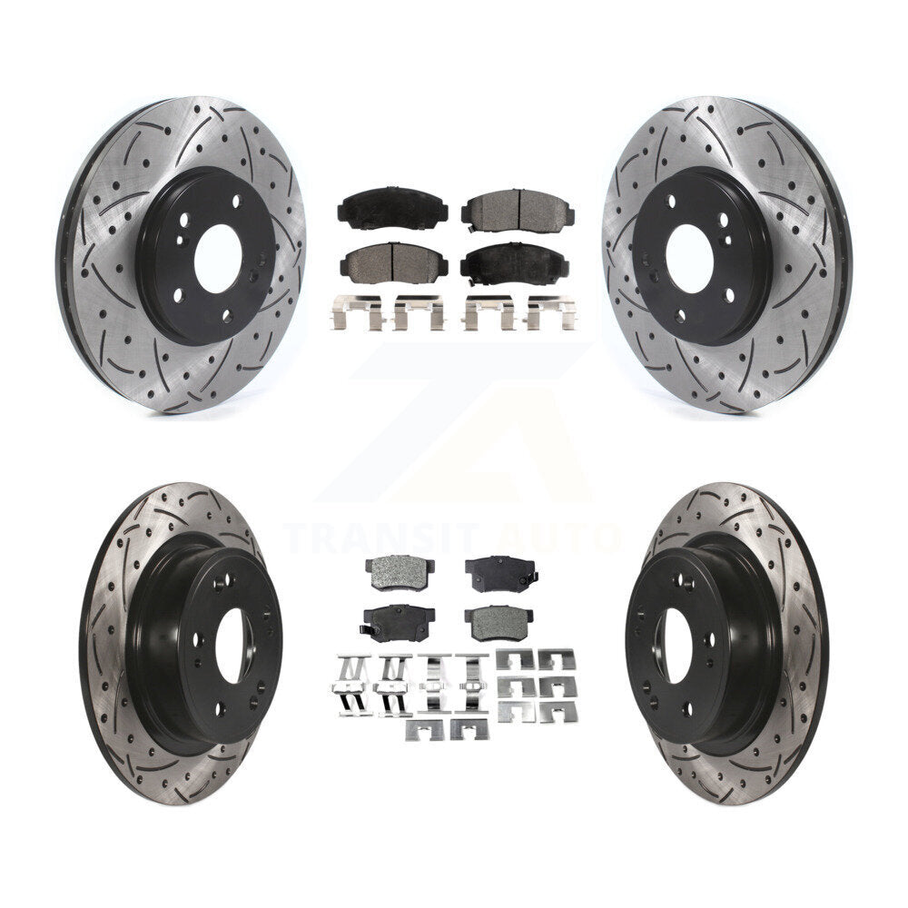 Disc Rotors and Ceramic Brake Pads Kit-KDT-101109 - Kit.bestparts.ca
