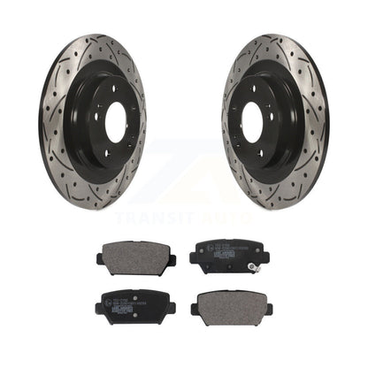 Coated Disc Rotors and Ceramic Brake Pads Kit-KDT-101113 - Kit.bestparts.ca