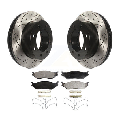 Coated Disc Rotors and Ceramic Brake Pads Kit-KDT-101122 - Kit.bestparts.ca