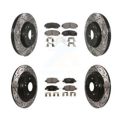Disc Rotors and Ceramic Brake Pads Kit-KDT-101125 - Kit.bestparts.ca