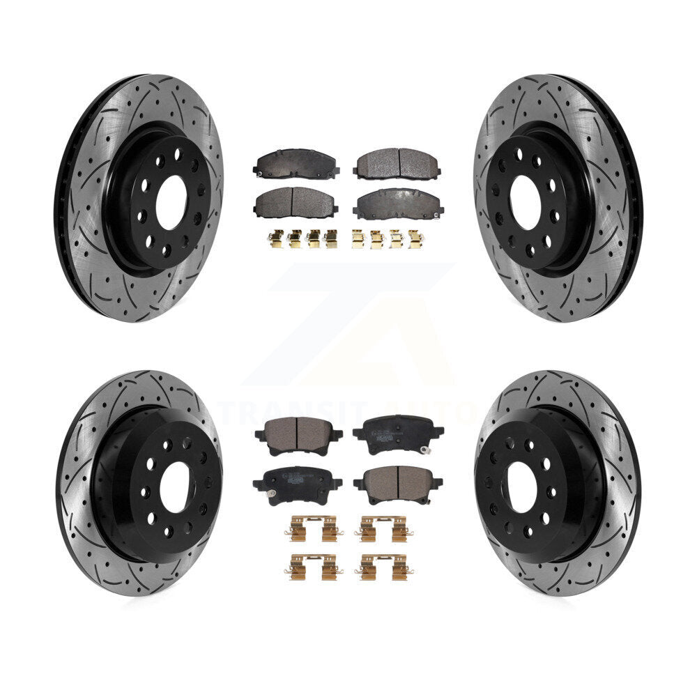 Disc Rotors and Ceramic Brake Pads Kit-KDT-101132 - Kit.bestparts.ca