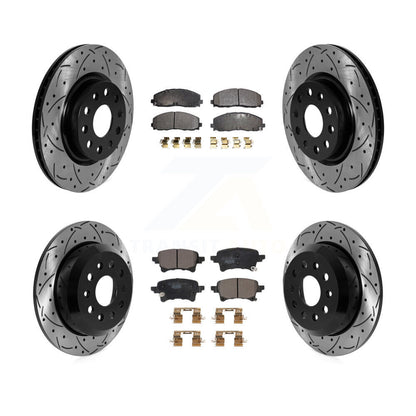 Disc Rotors and Ceramic Brake Pads Kit-KDT-101132 - Kit.bestparts.ca