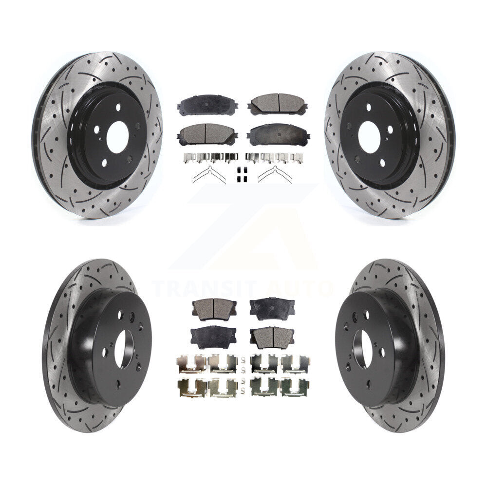 Disc Rotors and Ceramic Brake Pads Kit-KDT-101133 - Kit.bestparts.ca