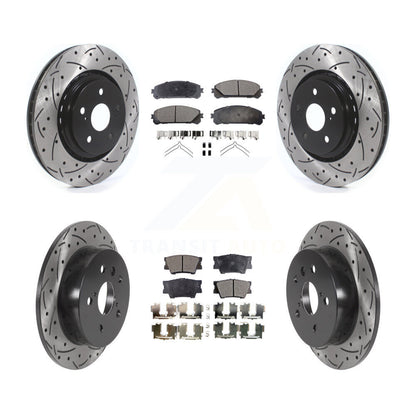 Disc Rotors and Ceramic Brake Pads Kit-KDT-101133 - Kit.bestparts.ca