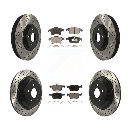 Disc Rotors and Ceramic Brake Pads Kit-KDT-101154