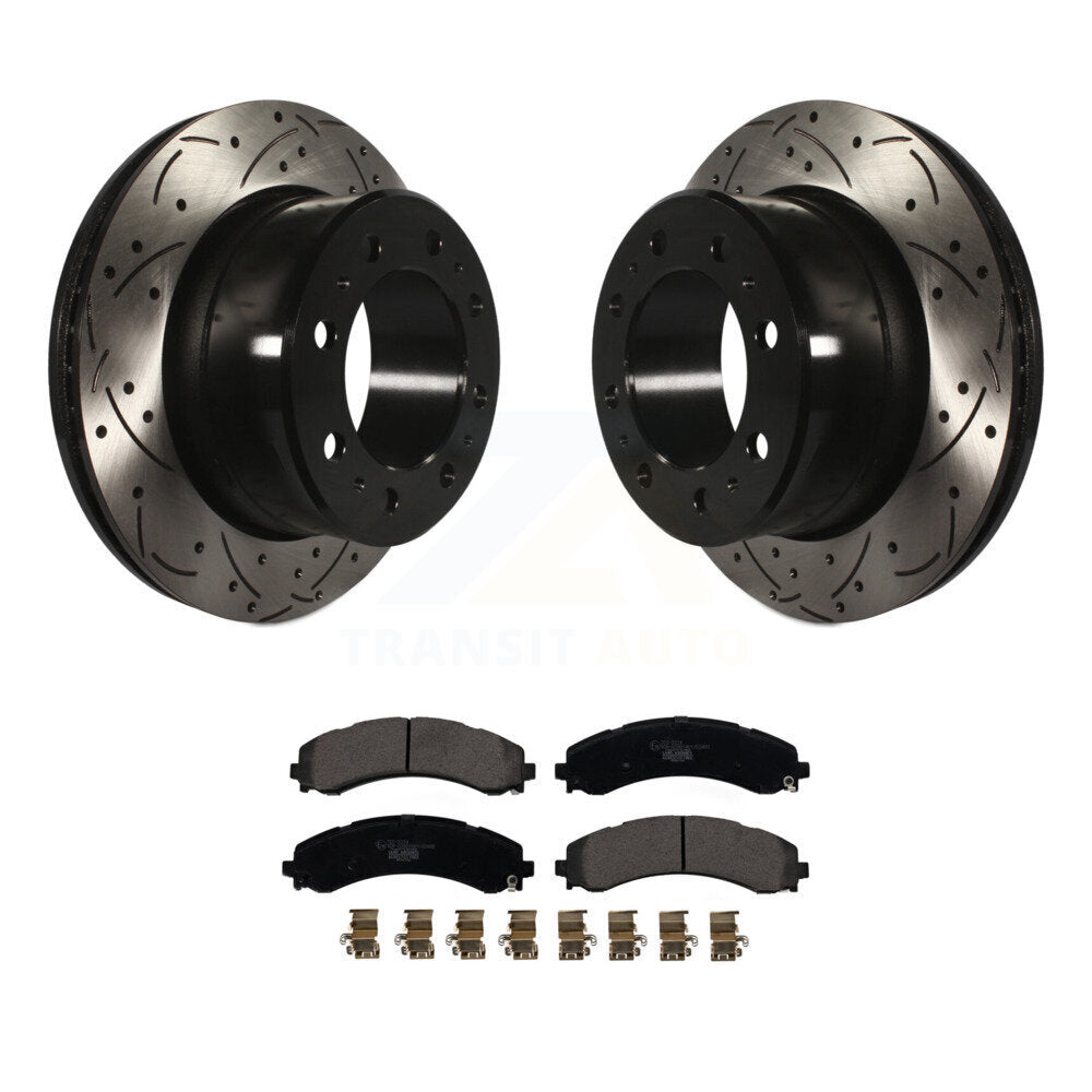 Coated Disc Rotors and Ceramic Brake Pads Kit-KDT-101163 - Kit.bestparts.ca