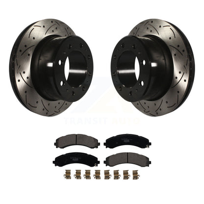 Coated Disc Rotors and Ceramic Brake Pads Kit-KDT-101163 - Kit.bestparts.ca