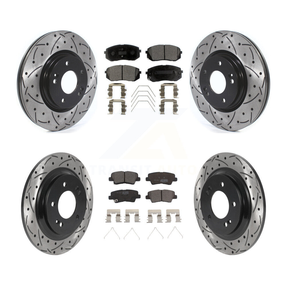 Disc Rotors and Ceramic Brake Pads Kit-KDT-101171 - Kit.bestparts.ca Kit.bestparts.ca
