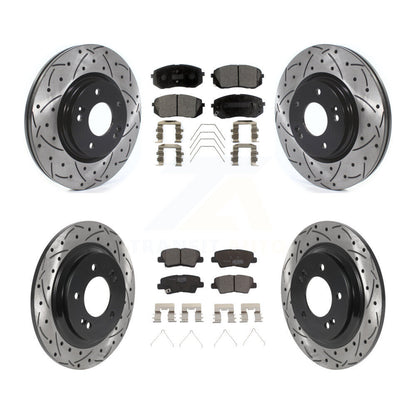 Disc Rotors and Ceramic Brake Pads Kit-KDT-101171 - Kit.bestparts.ca