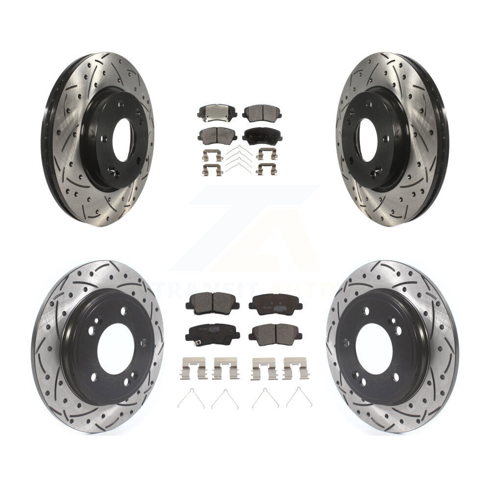 disc rotors and ceramic brake pads-kdt-101178 - Kit.bestparts.ca